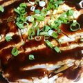 crystaI's cooksnap of when they made 油なし♡ヘルシー簡単！もやしオムレツ★.