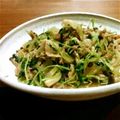 kyoko1976's cooksnap of when they made 簡単♪豆苗と豚肉の炒めもの♥.