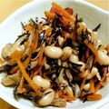マリピロ's cooksnap of when they made わが家の大豆とひじきの煮物♪.