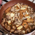 アイコタロウ's cooksnap of when they made 薄切り豚と厚揚げのとろみ煮.