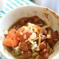 youich's cooksnap of when they made ネバネバ納豆味噌キムチ茶漬け.