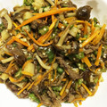 ♪おれんじ30♪'s cooksnap of when they made 長いもとオクラの中華風炒め.