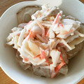 ayafuyu's cooksnap of when they made 簡単♪ 蓮根と榎茸と蟹カマのマヨポン和え.
