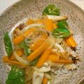 olive11's cooksnap of when they made 残りご飯で☆おこげの野菜あんかけ.