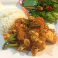 Yooboo's cooksnap of when they made トマト缶で健康的♡かぼちゃと鶏胸のカレー.