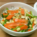 ◎よしを◎'s cooksnap of when they made 小松菜とえのきと大豆の煮びたし.