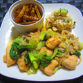 Ｍぱん's cooksnap of when they made 鶏胸肉と青梗菜のオイスターソース炒め.