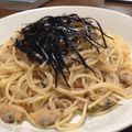 ree1031's cooksnap of when they made ★あさりのしょうゆスパゲッティ★.