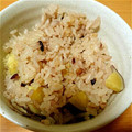 美猫0120's cooksnap of when they made 簡単！秋のさつまいもご飯！.