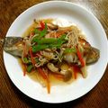 はるぜんママ's cooksnap of when they made だしで簡単＆早い♪カレイの野菜あんかけ.