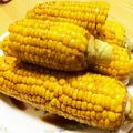 yuttyon's cooksnap of when they made バター醤油＊焼きトウモロコシ♪.