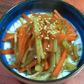 JUNSEIママ's cooksnap of when they made 捨てるのもったいない！大根の皮のキンピラ.