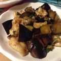 わしちょ's cooksnap of when they made なすと鶏肉のエスニックバジル炒め.