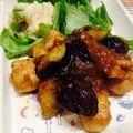 yuko0919's cooksnap of when they made 鶏肉と茄子の優しい甘辛炒め.