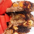 umegasuki's cooksnap of when they made ビストロで作るこんがりミートローフ.