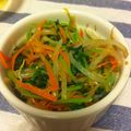 クマたぬき's cooksnap of when they made 豆苗ともやしのいろどり♪ナムル.