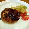 skyward1's cooksnap of when they made 簡単子供も大好き♡やわらかハンバーグ♫.
