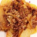 くみちん。's cooksnap of when they made 韓国風ピリ辛肉じゃが炒め.