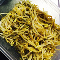ＫawausosO's cooksnap of when they made モヤシとちりめんじゃこの簡単和え物♪.