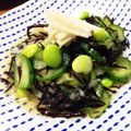 YUKIKI☆'s cooksnap of when they made ひじき・枝豆とキュウリのみぞれあえ♪.