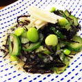 YUKIKI☆'s cooksnap of when they made ひじき・枝豆とキュウリのみぞれあえ♪.