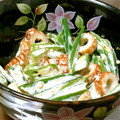 おへぼ's cooksnap of when they made オクラとちくわの辛子マヨ和え.