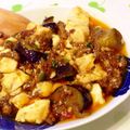 pyonpoco's cooksnap of when they made 簡単♡麻婆茄子豆腐♪.