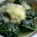 kisanta's cooksnap of when they made ロールほうれん草のみぞれ煮.