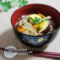komomoもも's cooksnap of when they made 上品な味☆けんちん汁.