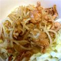 まることさるこ's cooksnap of when they made もやしたっぷり☆ボリューム豚丼.