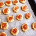 pikonene's cooksnap of when they made ちょこんと ✿ジャムクッキー✿.