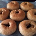 わがさん's cooksnap of when they made 秋らしく♪HBで栗とあんこの和ベーグル◎.