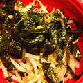 リラシャン's cooksnap of when they made もやしの味のり和え.