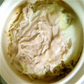 みはmama's cooksnap of when they made 豚とキャベツともやしの重ね蒸し♡.