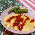 赤い電話's cooksnap of when they made たまごがおいしい　スクランブルエッグ.