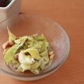 みるく茶's cooksnap of when they made キャベツと胡桃のレモンバター炒め.