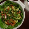 かりらし's cooksnap of when they made エビとアボカドのバジル醤油.