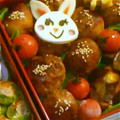 まきすけ☆'s cooksnap of when they made 運動会のお弁当2012　肉巻きおにぎり.