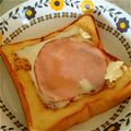 shizuとreo's cooksnap of when they made ハム＆チーズのフレンチトースト.