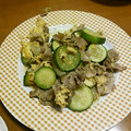 海ゆめ's cooksnap of when they made 豚肉とズッキーニのマヨネーズ炒め♪.