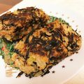 どれみえも's cooksnap of when they made 栄養満点！和風ひじきハンバーグU^ェ^U.