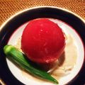 おばこママ's cooksnap of when they made 夏～！暑いっ〜！真っ赤な丸ごとトマト.