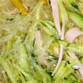 umeko0719's cooksnap of when they made きゅうりとハムの春雨サラダ①.
