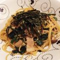 TAMAヒメ's cooksnap of when they made しめじとベーコンの和風パスタ.
