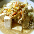 Fighters侑李's cooksnap of when they made 簡単！激うまうま肉豆腐の卵とじ.