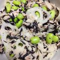 タケにく's cooksnap of when they made 食物繊維たっぷり♪蓮根ひじきツナサラダ.