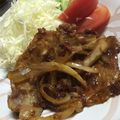 みみりんちゅー's cooksnap of when they made たれが決め手！豚の生姜焼き.