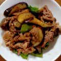 miriura's cooksnap of when they made 茄子と豚肉のピリ辛炒め.