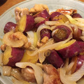 yayo34's cooksnap of when they made 秋♪さつまいもと鶏肉の煮物.