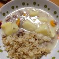 かなもーーー's cooksnap of when they made シチューに♪舞茸のバター醤油ライス.